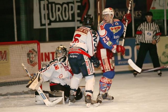 Photo hockey match Epinal  - Angers  le 08/12/2007