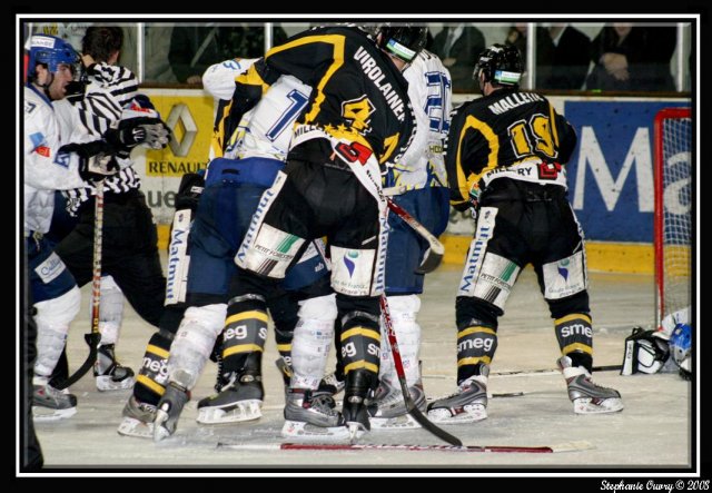 Photo hockey match Rouen - Dijon  le 09/03/2008