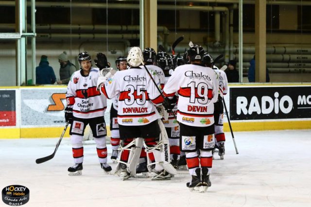 Photo hockey match Chamonix  - Briançon  le 19/11/2014