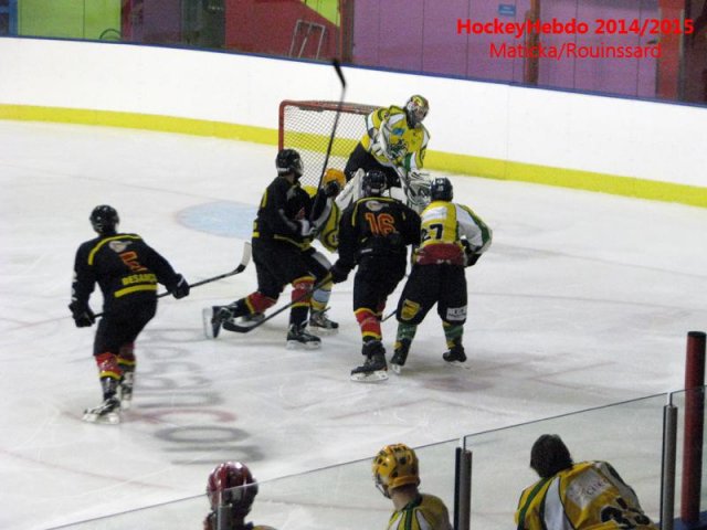Photo hockey match Besançon - Viry-Châtillon le 22/11/2014