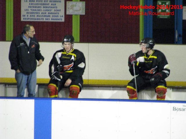 Photo hockey match Besançon - Viry-Châtillon le 22/11/2014