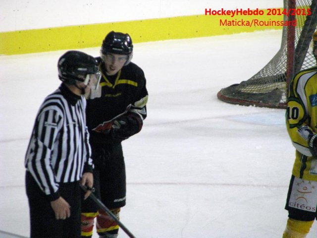Photo hockey match Besançon - Viry-Châtillon le 22/11/2014