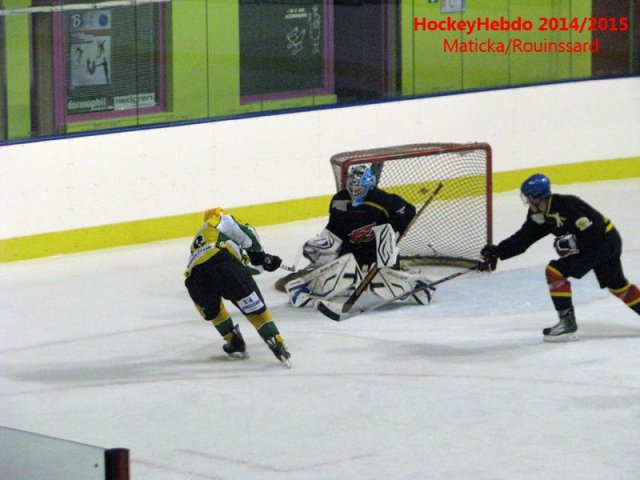 Photo hockey match Besançon - Viry-Châtillon le 22/11/2014