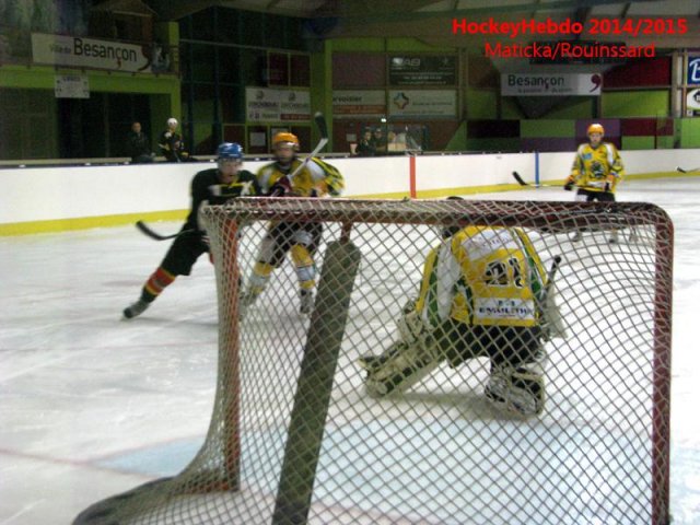 Photo hockey match Besançon - Viry-Châtillon le 22/11/2014