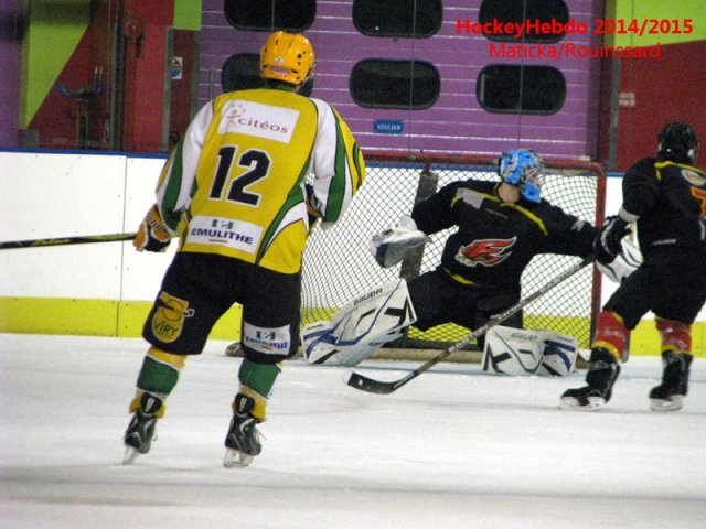 Photo hockey match Besançon - Viry-Châtillon le 22/11/2014
