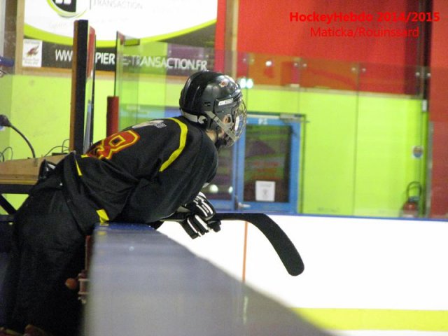 Photo hockey match Besançon - Viry-Châtillon le 22/11/2014