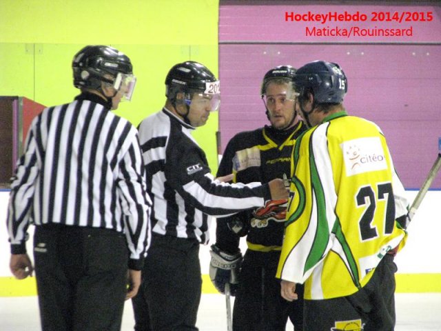 Photo hockey match Besançon - Viry-Châtillon le 22/11/2014