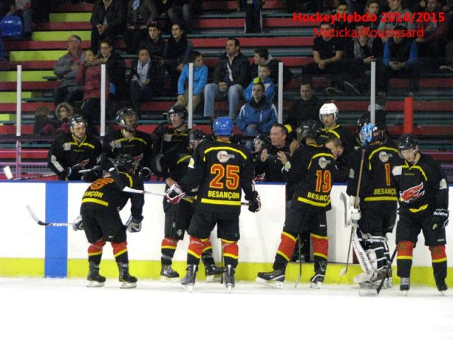 Photo hockey match Besançon - Viry-Châtillon le 22/11/2014
