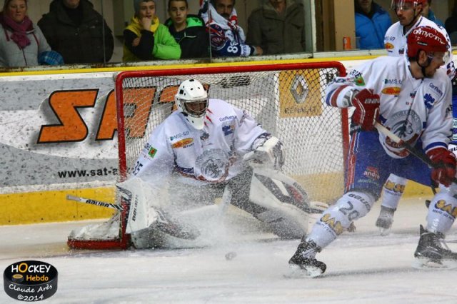 Photo hockey match Chamonix  - Lyon le 22/11/2014