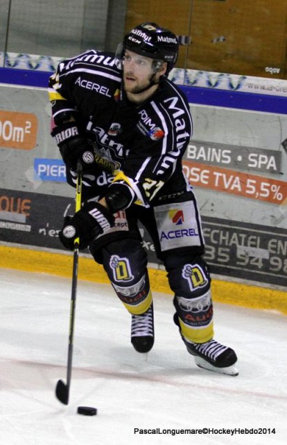 Photo hockey match Rouen - Morzine-Avoriaz le 22/11/2014