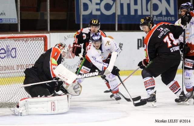 Photo hockey match Amiens  - Caen  le 22/11/2014
