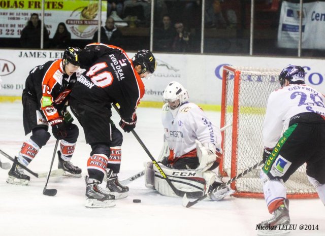 Photo hockey match Amiens  - Caen  le 22/11/2014