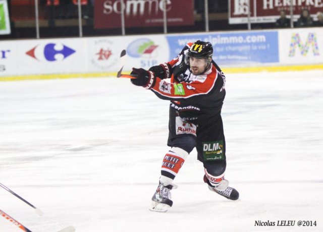 Photo hockey match Amiens  - Caen  le 22/11/2014