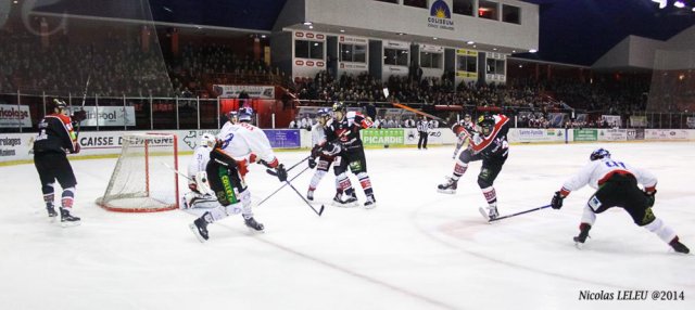 Photo hockey match Amiens  - Caen  le 22/11/2014
