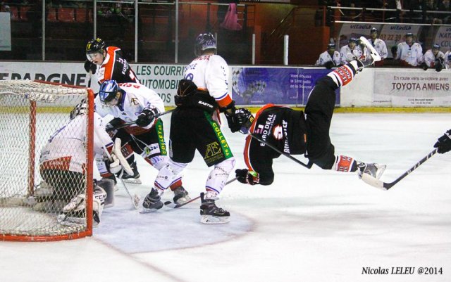 Photo hockey match Amiens  - Caen  le 22/11/2014