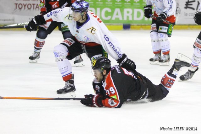 Photo hockey match Amiens  - Caen  le 22/11/2014