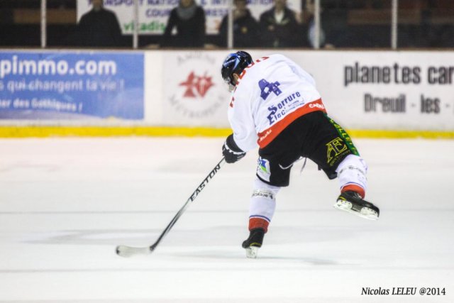 Photo hockey match Amiens  - Caen  le 22/11/2014