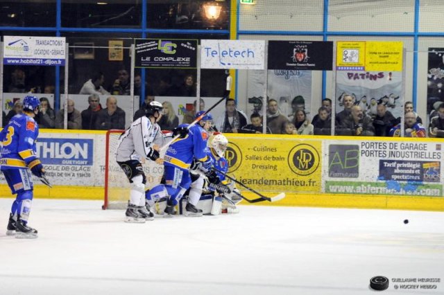 Photo hockey match Dijon  - Brest  le 29/11/2014