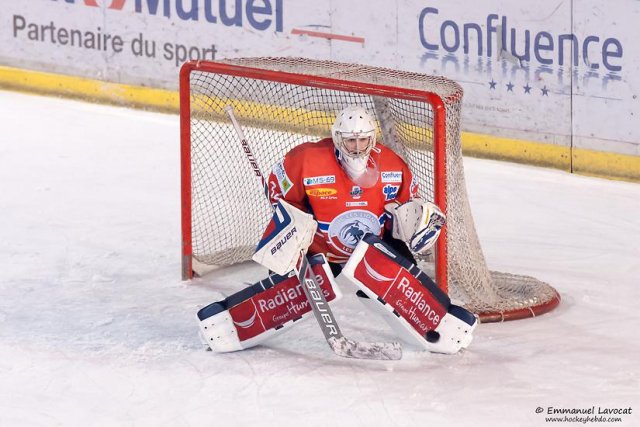 Photo hockey match Lyon - Angers  le 29/11/2014
