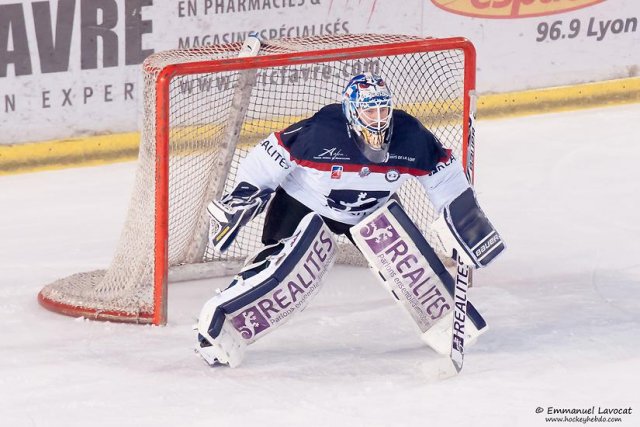 Photo hockey match Lyon - Angers  le 29/11/2014