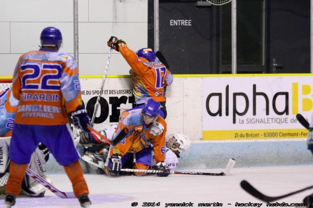 Photo hockey match Clermont-Ferrand II - Val Vanoise II le 29/11/2014