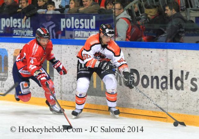 Photo hockey match Grenoble  - Epinal  le 02/12/2014