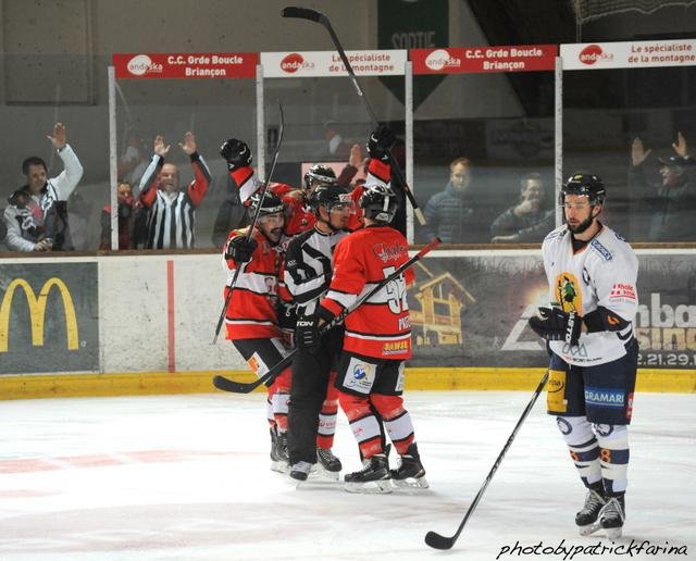 Photo hockey match Briançon  - Chamonix  le 02/12/2014