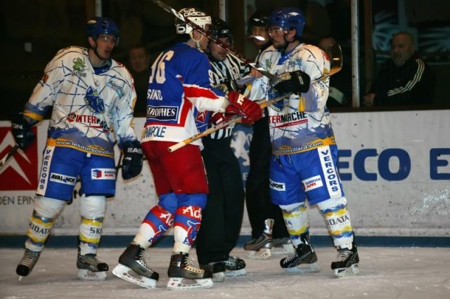 Photo hockey match Epinal  - Villard-de-Lans le 26/12/2008