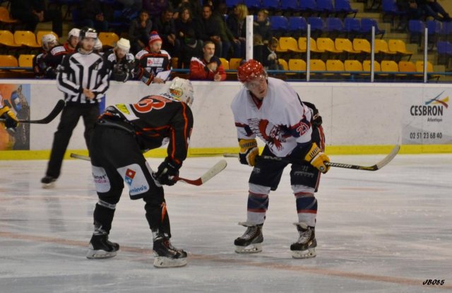 Photo hockey match La Roche-sur-Yon - Evry  le 29/11/2014