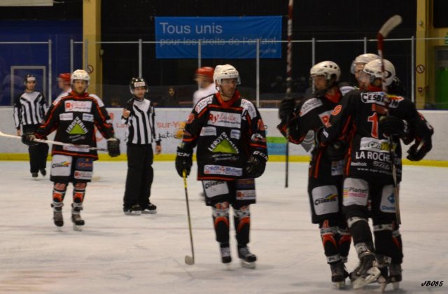 Photo hockey match La Roche-sur-Yon - Evry  le 29/11/2014