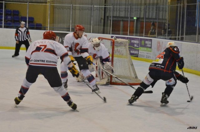 Photo hockey match La Roche-sur-Yon - Evry  le 29/11/2014