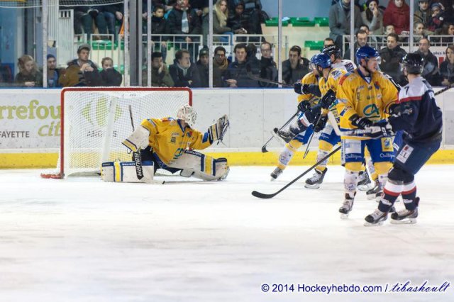 Photo hockey match Angers  - Dijon  le 05/12/2014