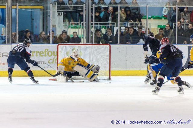 Photo hockey match Angers  - Dijon  le 05/12/2014