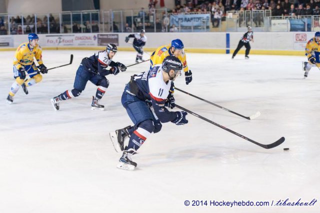 Photo hockey match Angers  - Dijon  le 05/12/2014