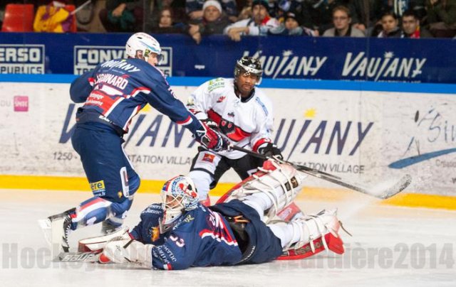 Photo hockey match Grenoble  - Briançon  le 05/12/2014
