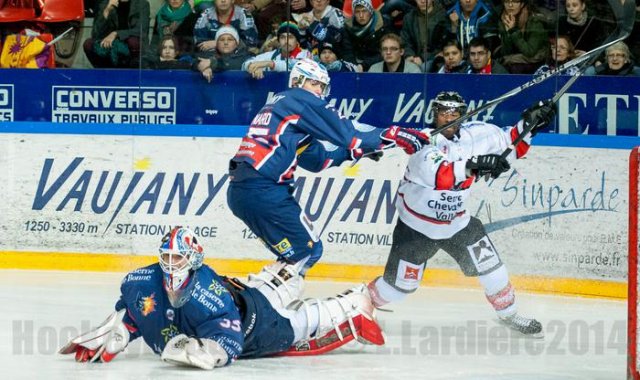 Photo hockey match Grenoble  - Briançon  le 05/12/2014