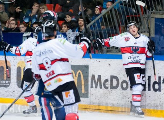 Photo hockey match Grenoble  - Briançon  le 05/12/2014