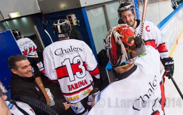 Photo hockey match Grenoble  - Briançon  le 05/12/2014