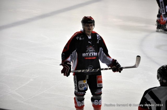 Photo hockey match Reims* - Bordeaux le 06/12/2014