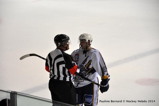 Photo hockey match Reims* - Bordeaux le 06/12/2014