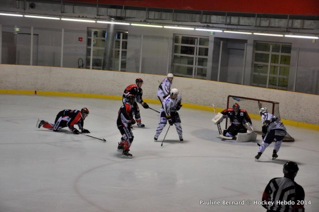 Photo hockey match Reims* - Bordeaux le 06/12/2014