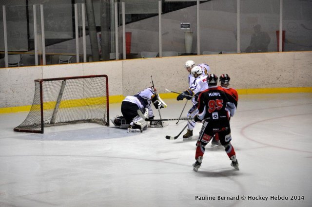 Photo hockey match Reims* - Bordeaux le 06/12/2014