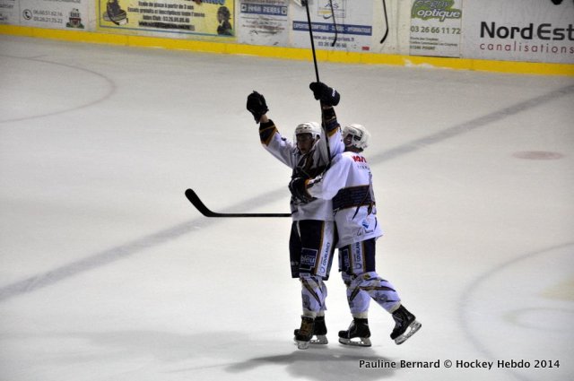 Photo hockey match Reims* - Bordeaux le 06/12/2014