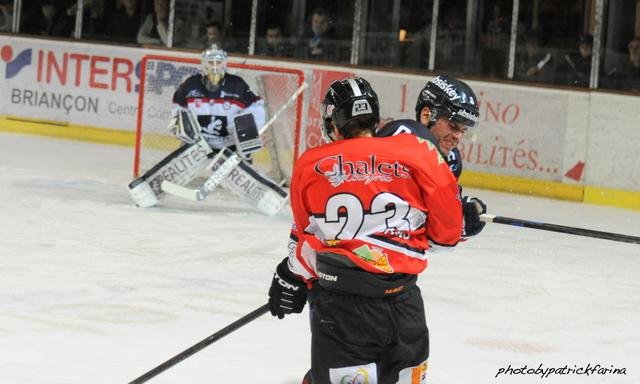 Photo hockey match Briançon  - Angers  le 09/12/2014