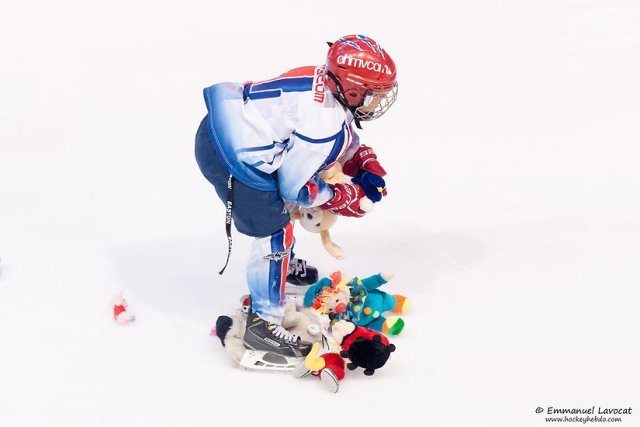 Photo hockey match Lyon - Rouen le 12/12/2014