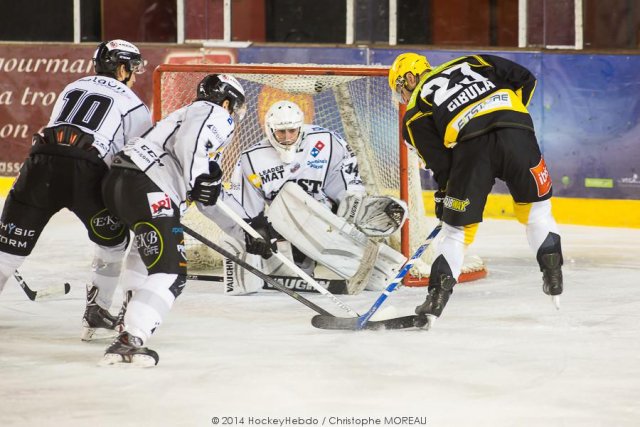 Photo hockey match Strasbourg  - Brest  le 13/12/2014