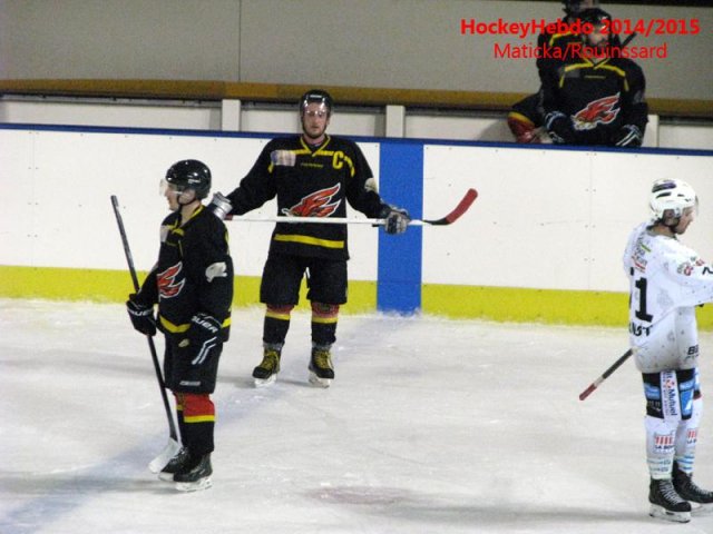 Photo hockey match Besançon - Colmar le 13/12/2014