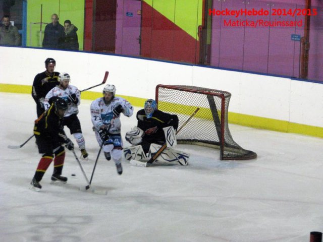Photo hockey match Besançon - Colmar le 13/12/2014
