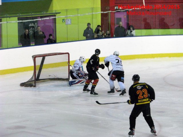 Photo hockey match Besançon - Colmar le 13/12/2014
