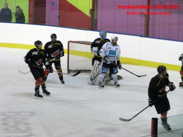 Photo hockey match Besançon - Colmar le 13/12/2014